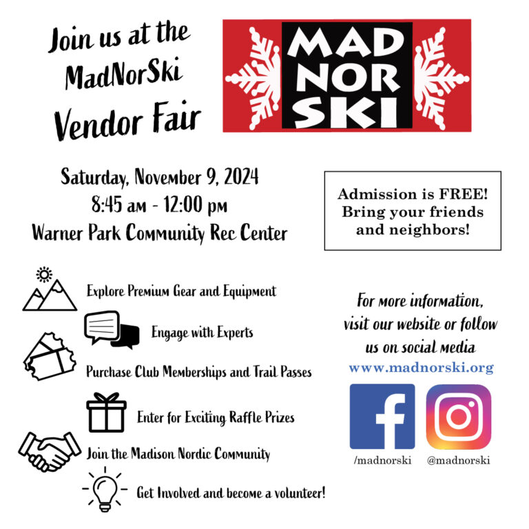 Madnorski Vendor Fair – Nov 9, 2024